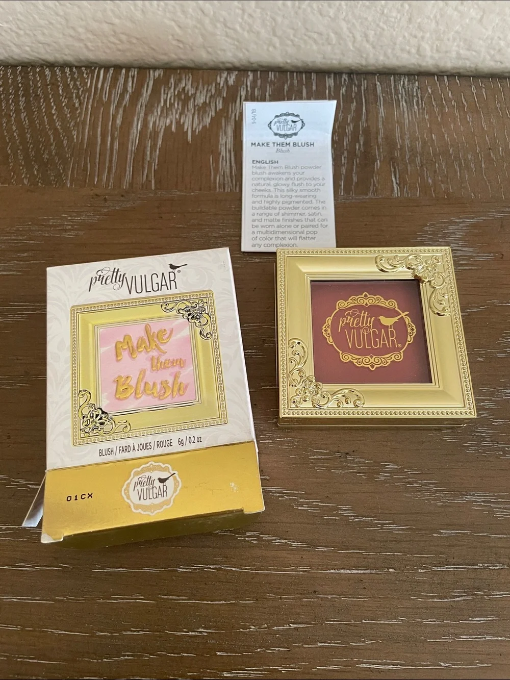 NIB Blush Compact - Pretty Vulgar